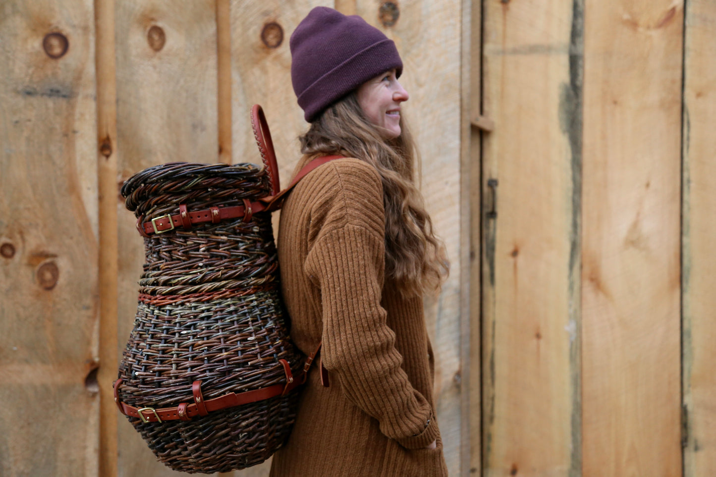 Growing willow baskets