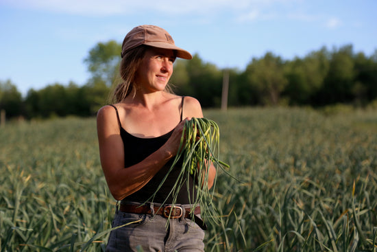 It's almost garlic season