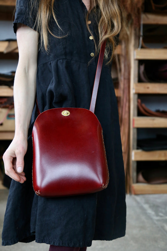 Large Cherry Minimalist Crossbody Bag