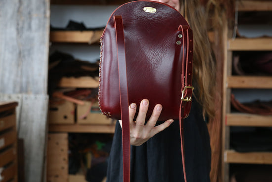 Large Cherry Minimalist Crossbody Bag