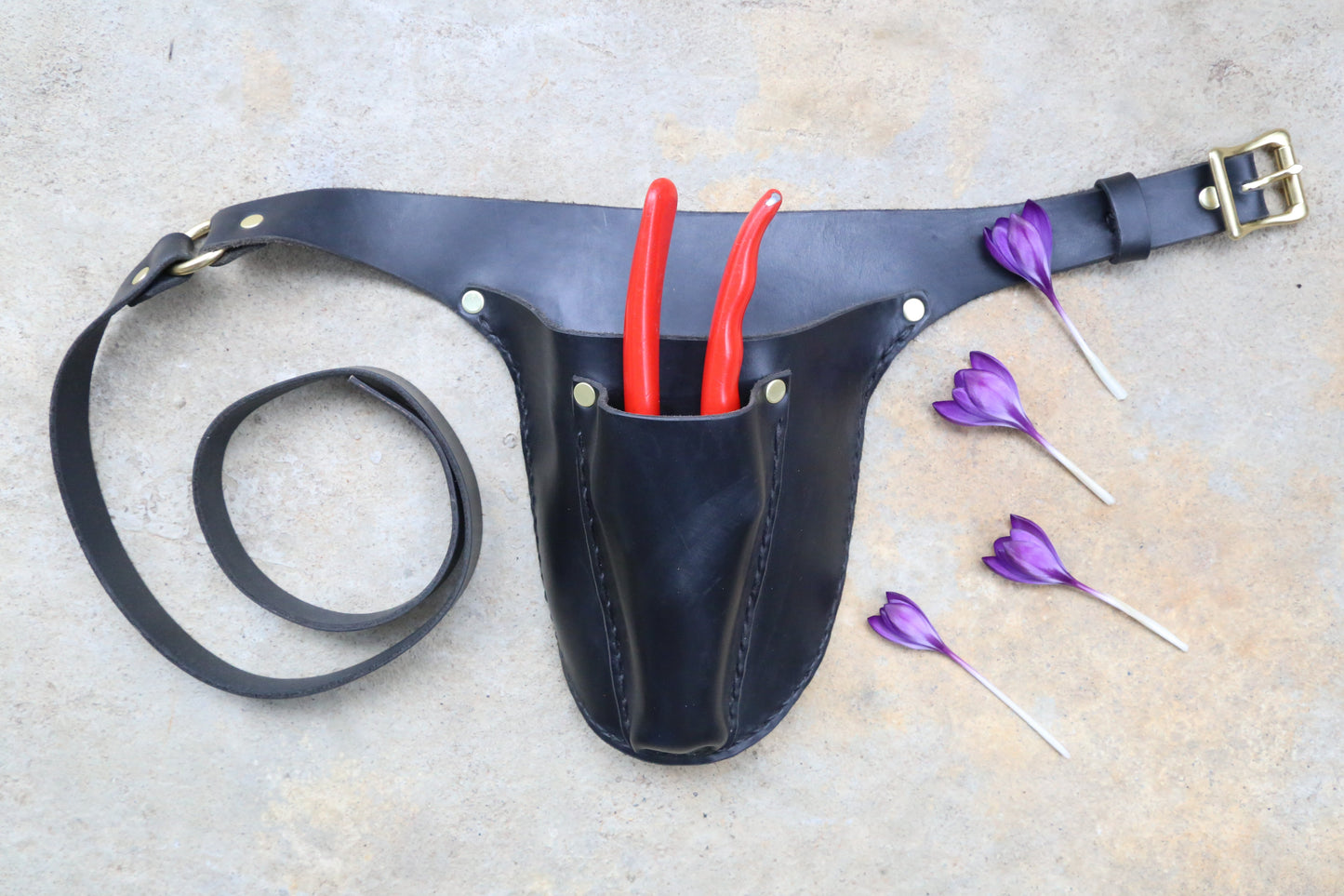Black Garden Tool Belt