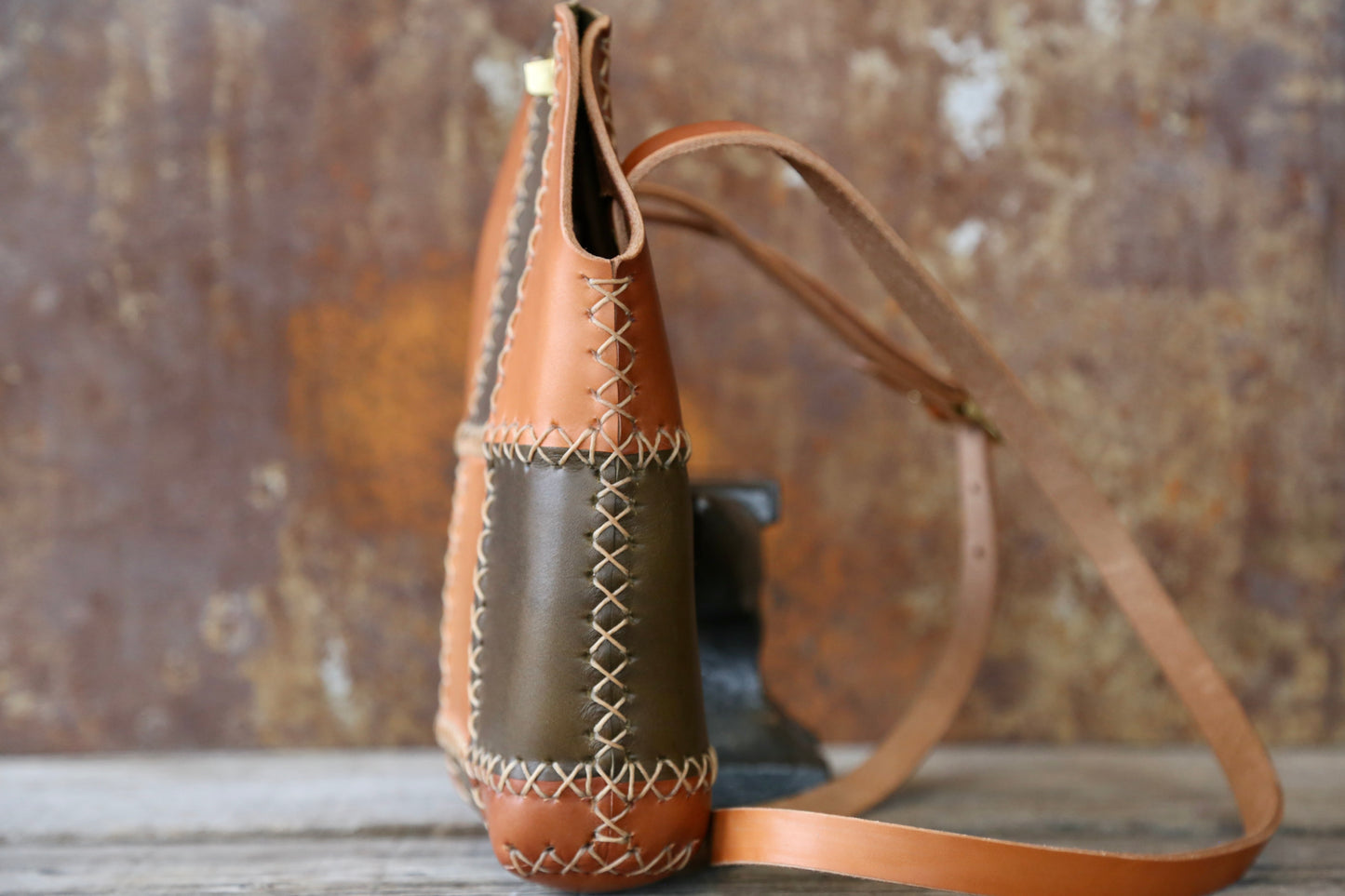 Patchwork Large Minimalist Crossbody Bag no. 3