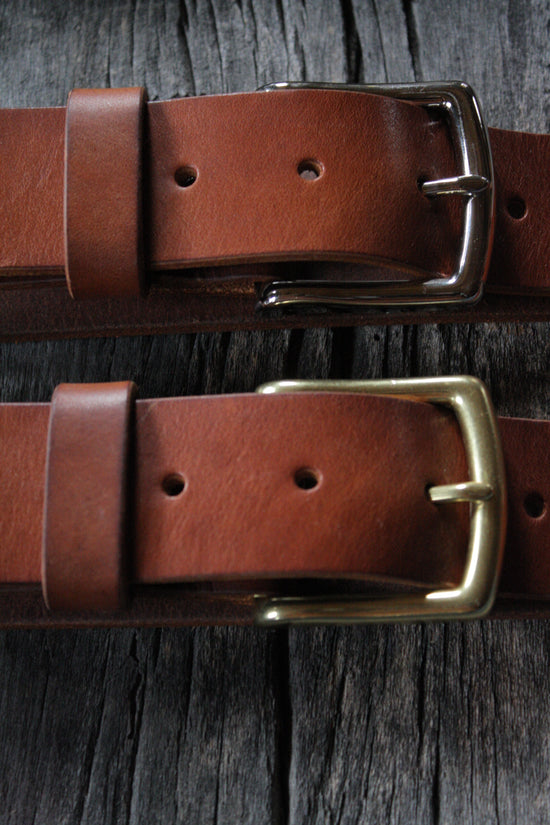 Classic 1.5" Wide Handmade Leather Belt