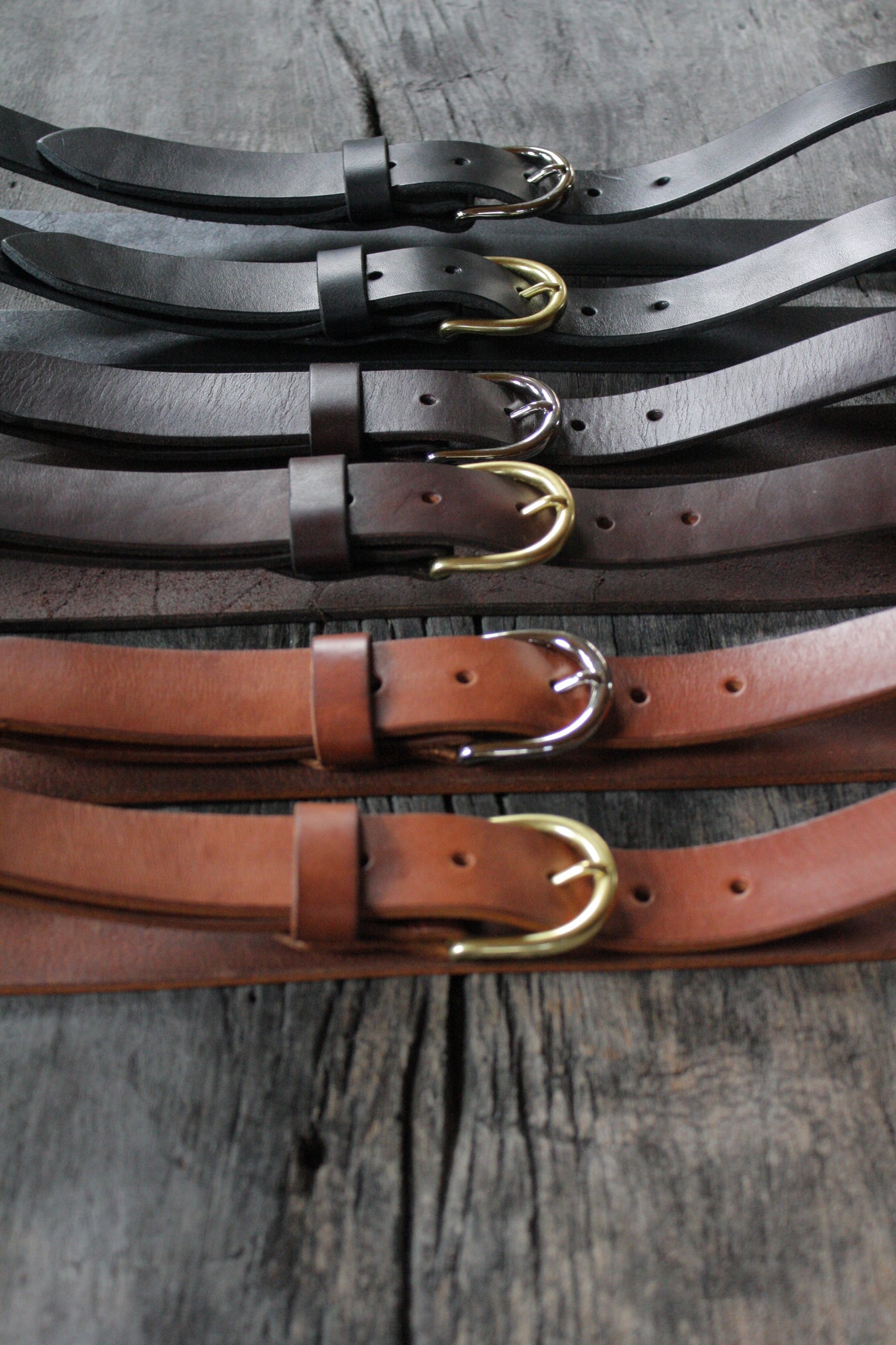 Classic 1.25" Handmade Leather Belt